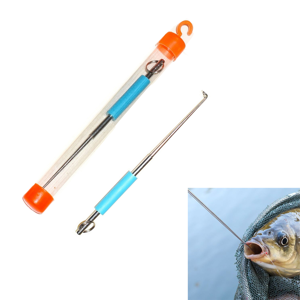 Fishing Rod Building Kit - Extracteur d'hameçon facile en acier inoxydable,