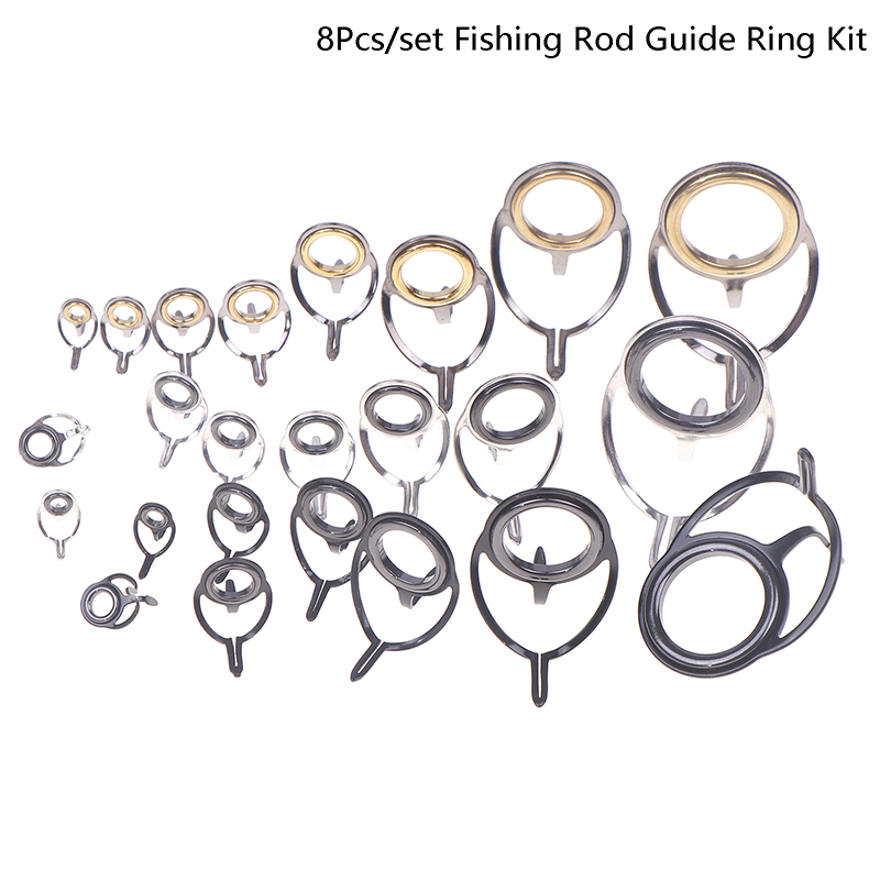 8 pièces matériel de pêche Kit - Fishing Rod Building Kit avis et prix