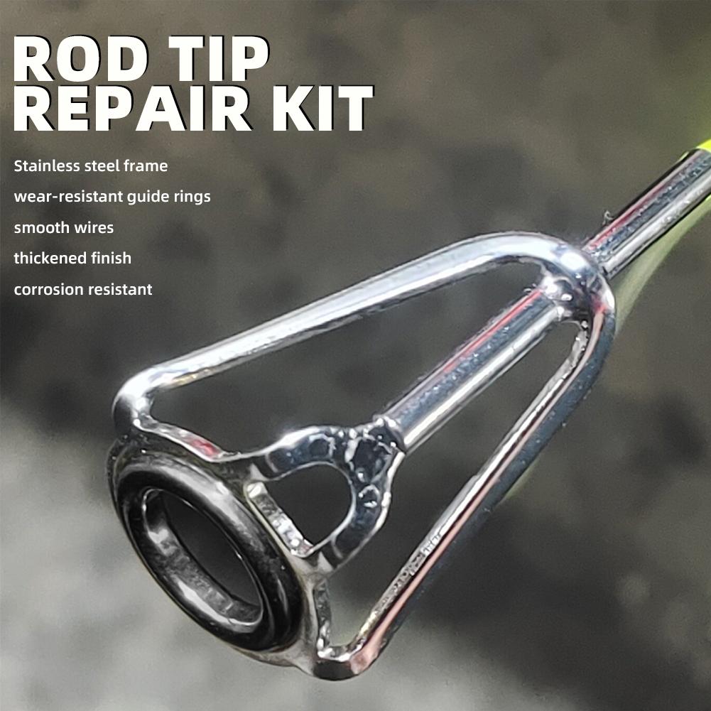 Kit de réparation de pointes d - Fishing Rod Guide Replacement avis et prix