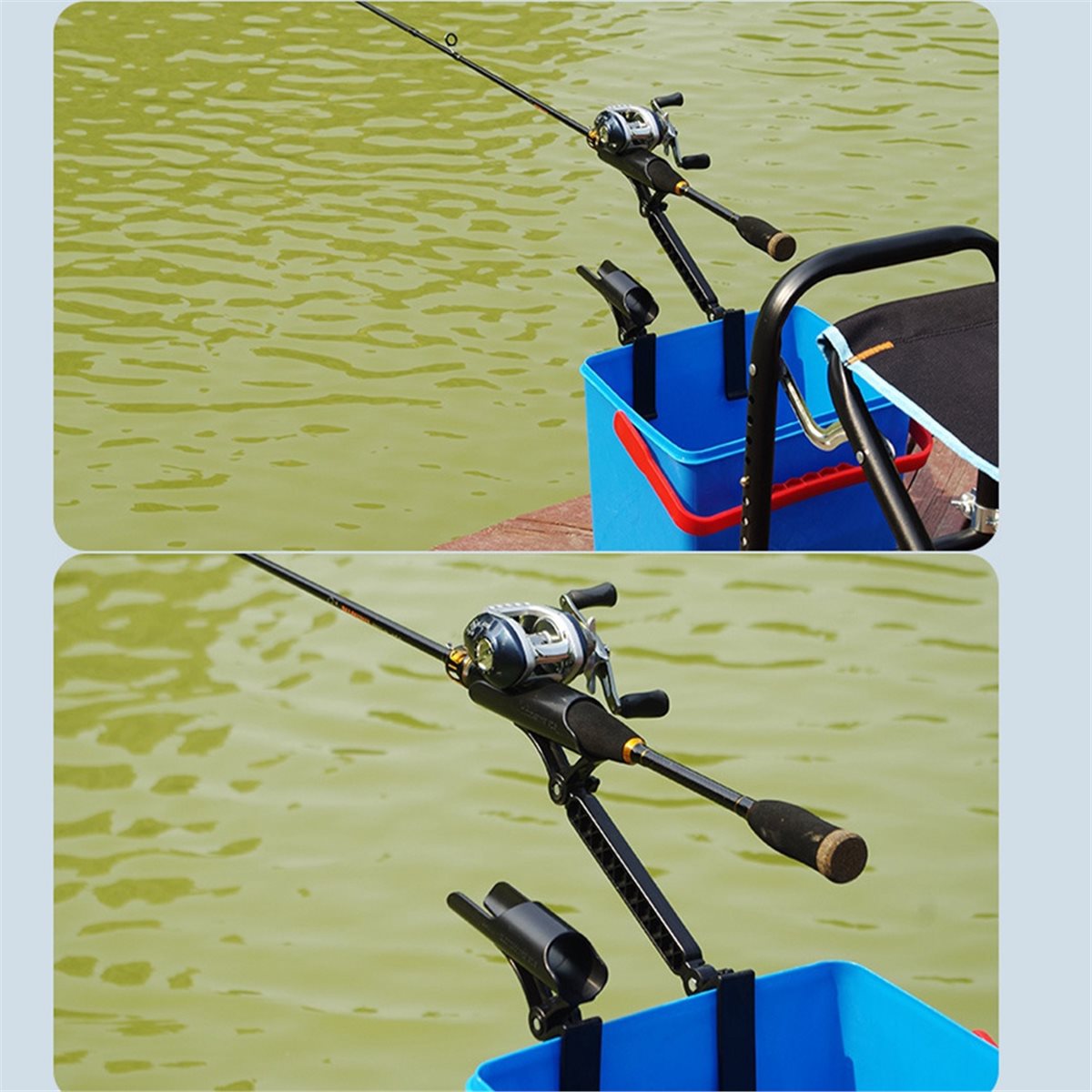 POPULAR - Lot de 2 supports de - Fishing Rod Holder avis et prix