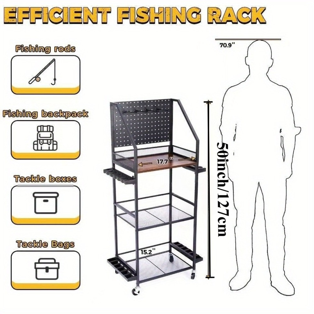 Supports de cannes à pêche pou - Fishing Rod Case avis et prix