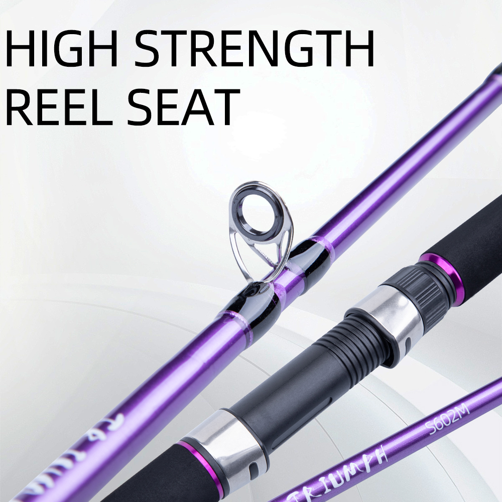 Canne à pêche spinning en fibr - Fishing Rod Surf avis et prix