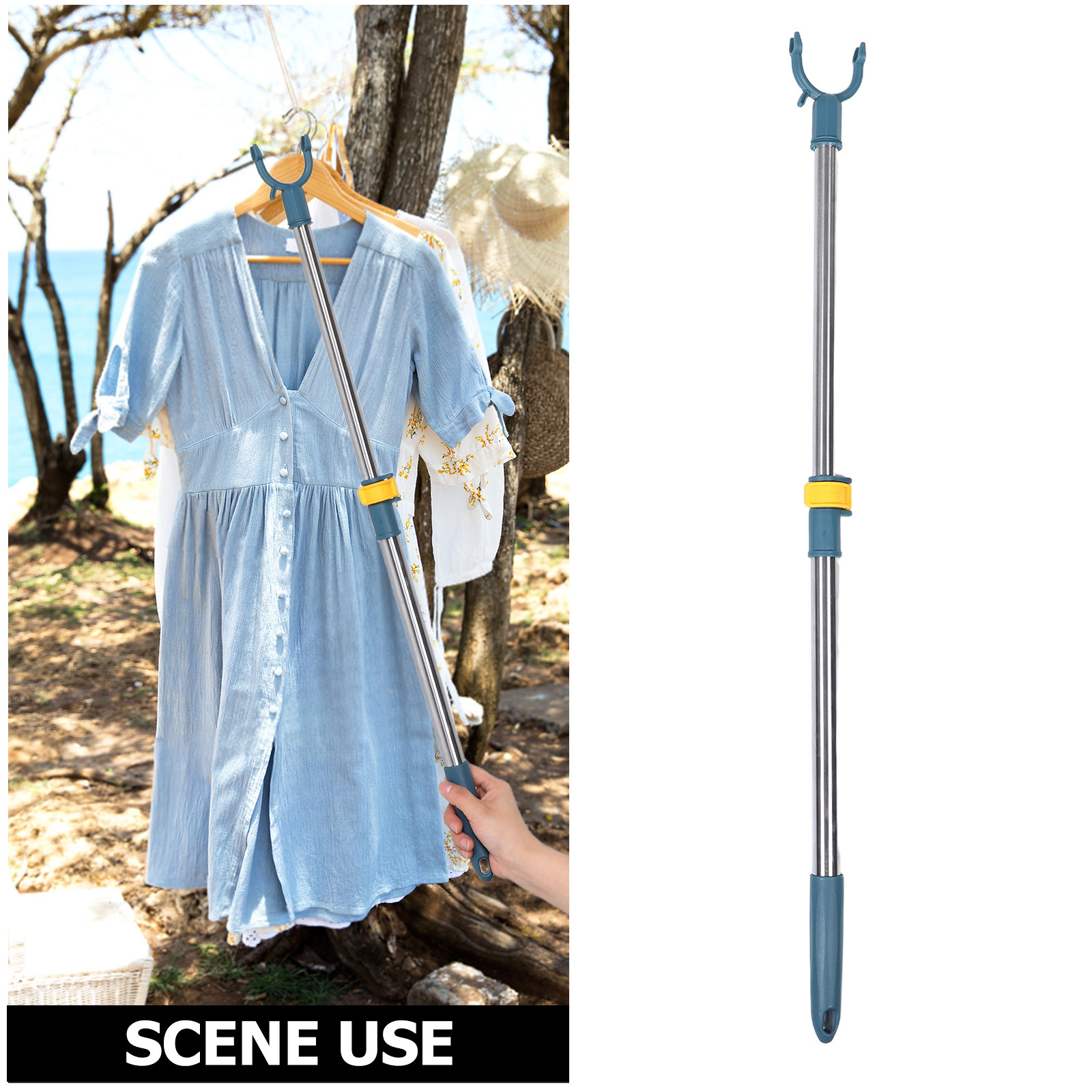 Barre de séchage télescopique  - Fishing Rod Telescopic avis et prix